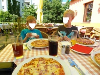 Pizzaessen